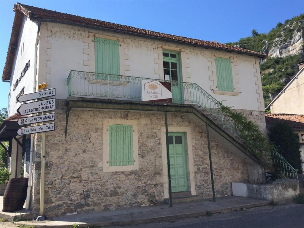 Le Refuge Du Cele Cabrerets Exterior foto