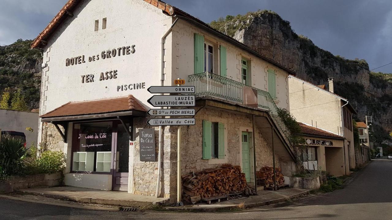 Le Refuge Du Cele Cabrerets Exterior foto